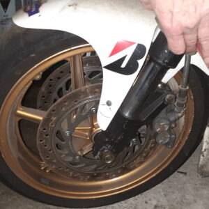 Horquilla invertida GSXR adaptada a HONDA VFR 750 año 1989-1990.  Recambio original