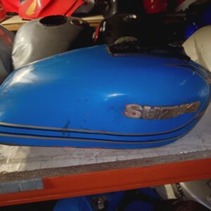 Depósito de gasolina original Suzuki GS 400 / GS 400E - Azul