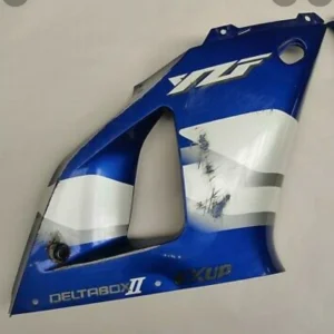 Carenado lateral derecho original para Yamaha YZF 1000 R1 (2000-2001) con adhesivos Deltabox II y EXUP.