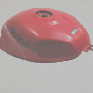 Depósito de combustible original para Suzuki TL 1000 S en color rojo. Recambio de carrocería revisado.