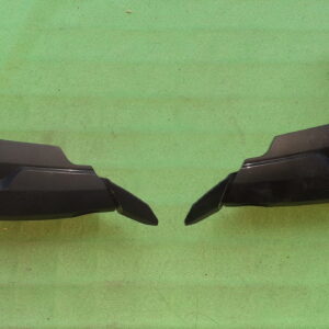 Juego de paramanos y protectores de manillar originales para Triumph Tiger 800 y Tiger 900, acabado en color negro.